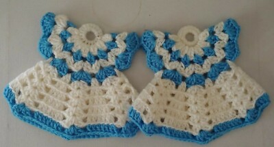 white christmas dresses Oven Door Dress, Potholder, and Fridgie Crochet Patterns main image 0