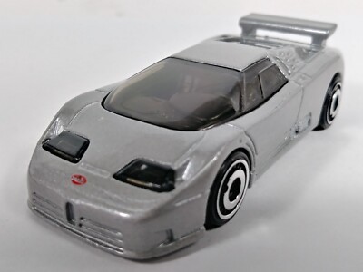 '94 Bugatti EB110 SS Hot Wheels 2022 Turbo #62 Silver AeroDisc Rims 1:64 Loose