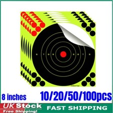 Splatter Target 8"  Shoot rifle pistol reactive air cheap targets N C 8 TYPE 'B'