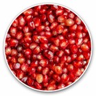2 x Vinyl Stickers 30cm - Cool Pomegranate Fruit Food Cool Gift #3575