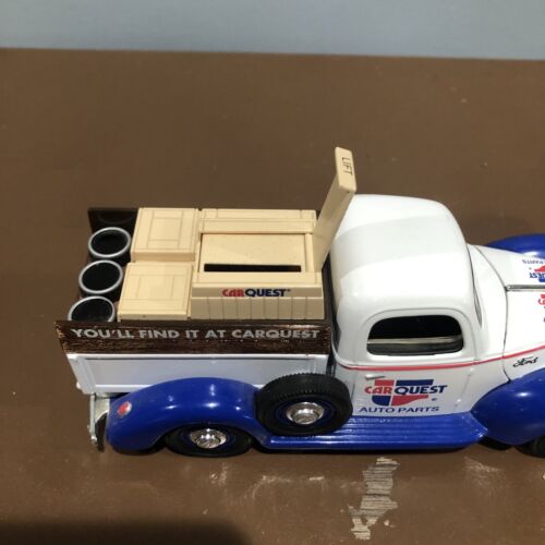 Car Quest Auto Parts 1940 Pick Up Truck Coin Bank 1:24 Scale - Picture 6 of 6