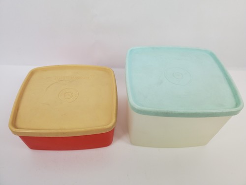 VINTAGE TUPPERWARE VORRATSBEHÄLTER 5 Stück verschiedene 1286-38, 1229-18, 311-26 - Bild 3 von 9
