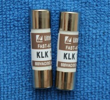 5pcs Midget Fast Acting Fuse  KLK-15 KLK 15A 15 Amp 15A 600V