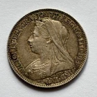 1895 Victoria Sixpence — photo from another recent sale