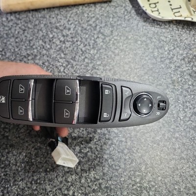 INFINITI Q70 2015 WINDOW CONTROL SWITCH PANEL FRONT RIGHT DRIVER SIDE 254011MF0B