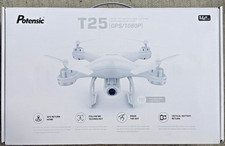 Potensic T25 1080p HD GPS Drone - White for sale online | eBay