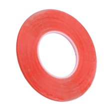 1Pc Double Sided Strong Adhesive Super Sticky Clear Tape 5mm Width 50m Length rr