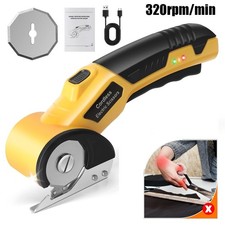 Cordless Electric Scissors 4V Rechargeable Cardboard Cutter Heavy Duty Scissor