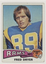 1975 Topps Fred Dryer #312 7zf