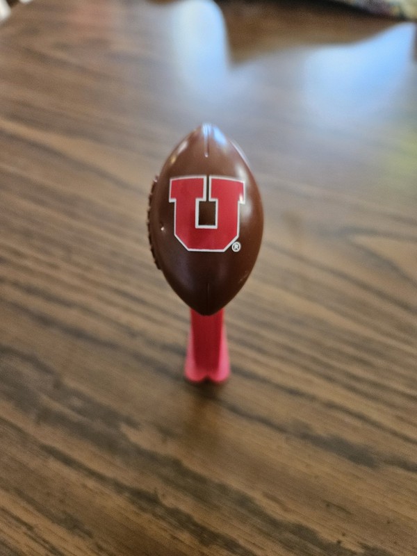 2002 University FOOTBALL PEZ Dispenser - RETIRED -LOOSE