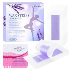 Facial Wax Strips for Hair Removal: Fast Working and 1 Count Pack of 40 