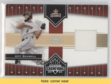2005 Donruss Champions Impressions Materials Jeff Bagwell #45 HOF READ 0af