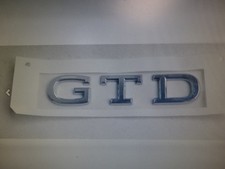 VW Golf 8 GTD Schriftzug Heckklappe hinten  Emblem Logo 5H0853687B 2ZZ