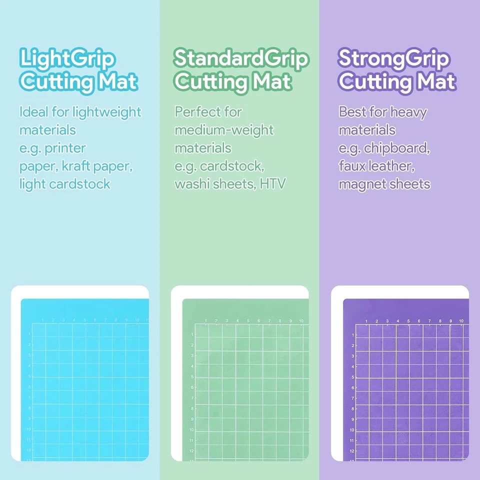 Schneidematte  Joy 3 Stück Plotter Selbstklebend Rutschfest Bastelmatte - Bild 4 von 4