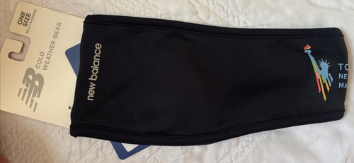 New York City Marathon New Balance Adult Black Headband NWT - Picture 6 of 7