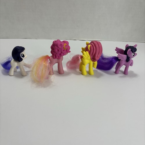 My Little Pony Lot 20 G3 Ponyville Mini Figures & G4 Ponies Rainbow Dash Minty - Picture 4 of 20