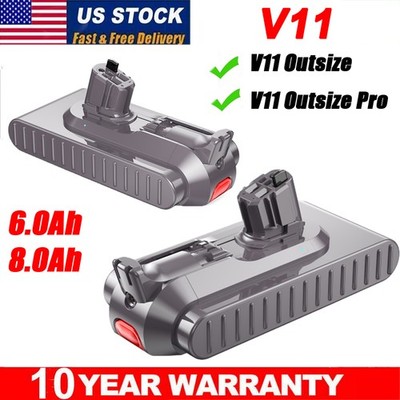 V11 Button Click in Battery For Dyson SV15 SV16 8.0AH 6.4AH 6.0AH Battery