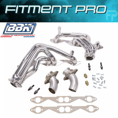 BBK Performance 15950 Ceramic Coated Shorty Headers 1993-96 Chevy Impala SS LT1