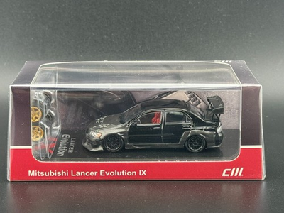 #ad #ad CM Model Mitsubishi Lancer Evolution IX Carbon Black 1 64 $20.39