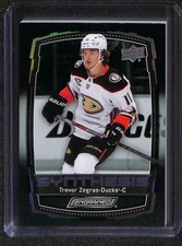 2023-24 Upper Deck Engrained Synthesis Trevor Zegras #S-15 Green