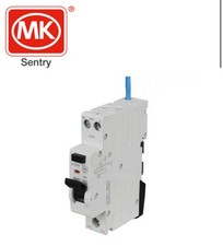 MK 10A Double Pole 1 Module Bidirectional B Curve 6kA 30mA Type A Compact RCBO