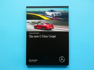 Brochure / Press Kit / Press Release - Mercedes - C-Class Coupe / C63 AMG
