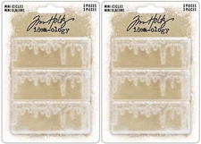 Tim Holtz Idea-ology Christmas 2025  Mini Icicles 2 Packs - 6 Piece - Brand New!