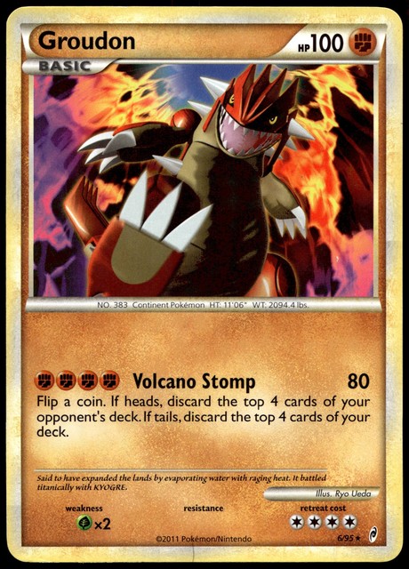 Groudon #6 (Call Of Legends (2011))