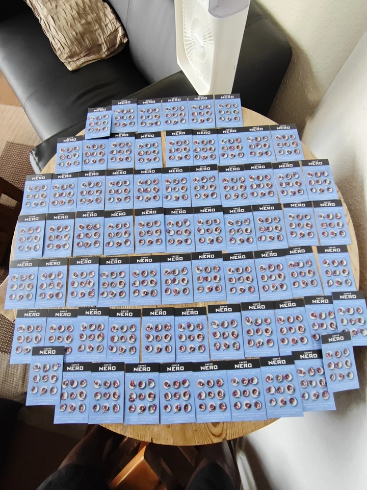 70 X CaffeNero Fully Stamped Coffee Cards - Image 2 of 3