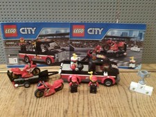 Lego City 60084 Trasportatore Bici da Corsa (100% Completo) StJ