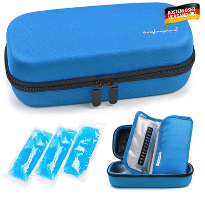 Insulin Kühlbox für Reisen  TSA Mini isolierte Tasche für Medikamente 500ml