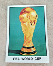 STICKER PANINI WORLD CUP STORY COUPE TROPHEE FIFA WORLD CUP # 2 MINT