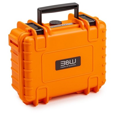 B&W Outdoor Case 500 - Innenmaße: 20x14x8 cm - Schutzkoffer orange