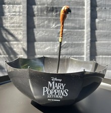 MARY POPPINS RETURNS (2018) WALT DISNEY  UMBRELLA SHAPED CINEMA POPCORN BUCKET