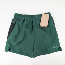Nike Youth Small Multi Tech Woven Shorts - Fir Green/Black