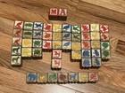 51 Antique Hi-Lo Interlocking Blocks Halsam Toy Company Made 1940s-1960s. USA — photo 1