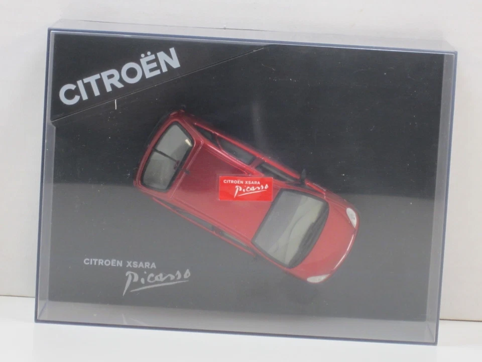 Citroen Xsara Picasso in rotmetallic Citroen-Box Norev 1:43 - Bild 4 von 4