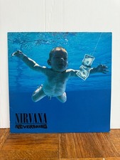 Nirvana Nevermind LP 2001 Europe Import Reissue DGC 424 425-1 LC 07266 VG