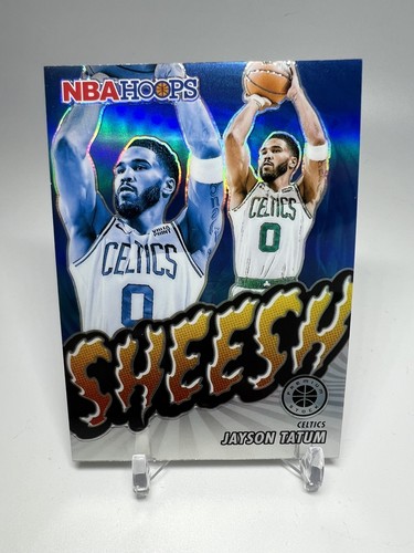 2023-24 Panini Nba Hoops Premium Stock - Sheesh Jayson Tatum #22 Silver Prizm