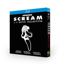 Scream 1-6 Collection 1996-2023 4-Discs All Region New Sealed Box Set