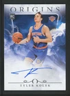 2024-25 TYLER KOLEK AUTO PANINI ORIGINS ROOKIE RC AUTOGRAPHS