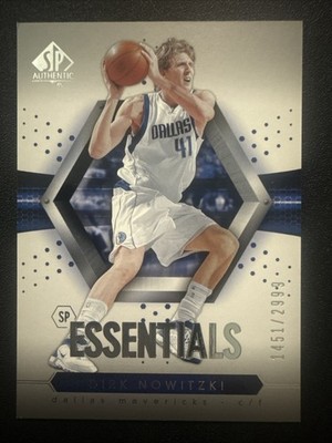 2004-05 SP Authentic - SP Essentials Dirk Nowitzki #96 /2999