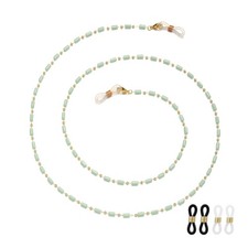 Glasses Chain Beaded Eye Glasses Holders Around Neck Eyeglass Chain Women Green