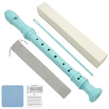 Soprano Recorder Instrument for Beginners, 8-hole German C-key Treble Recorde...