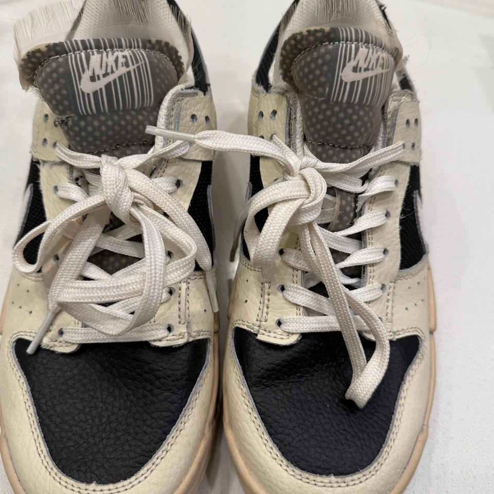 Nike Dunk Low Disrupt Marfil Pálido Negro (W) Foto 2 de 4