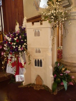 Foto A2 Blumenfest an der Kirche St. Cosmas und St. Damian, Chall c2012