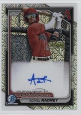 2024 Bowman Chrome Mega Box Prospect Mojo Adriel Radney #BMA-AR Auto yq2