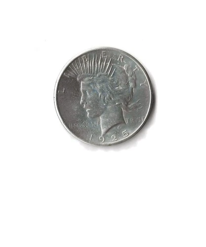 1925 Peace Silver Dollar Philadelphia BU+ 90% Silver 0.7734 OZT