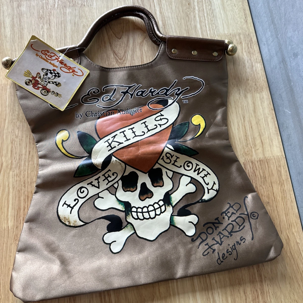 Ed Hardy Tote Skull Bags & Handbags for Women for sale | eBay