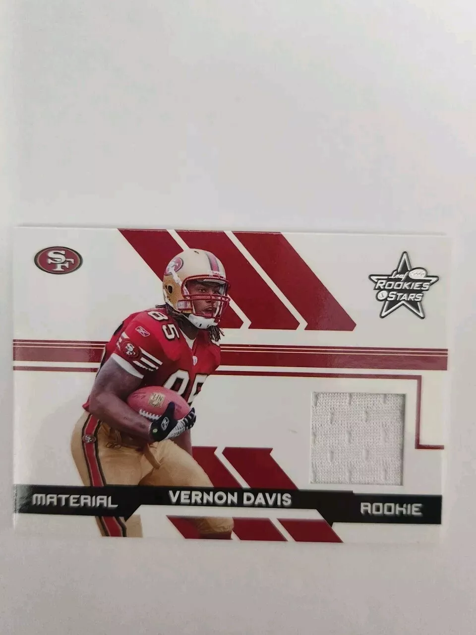 Vernon Davis trading card